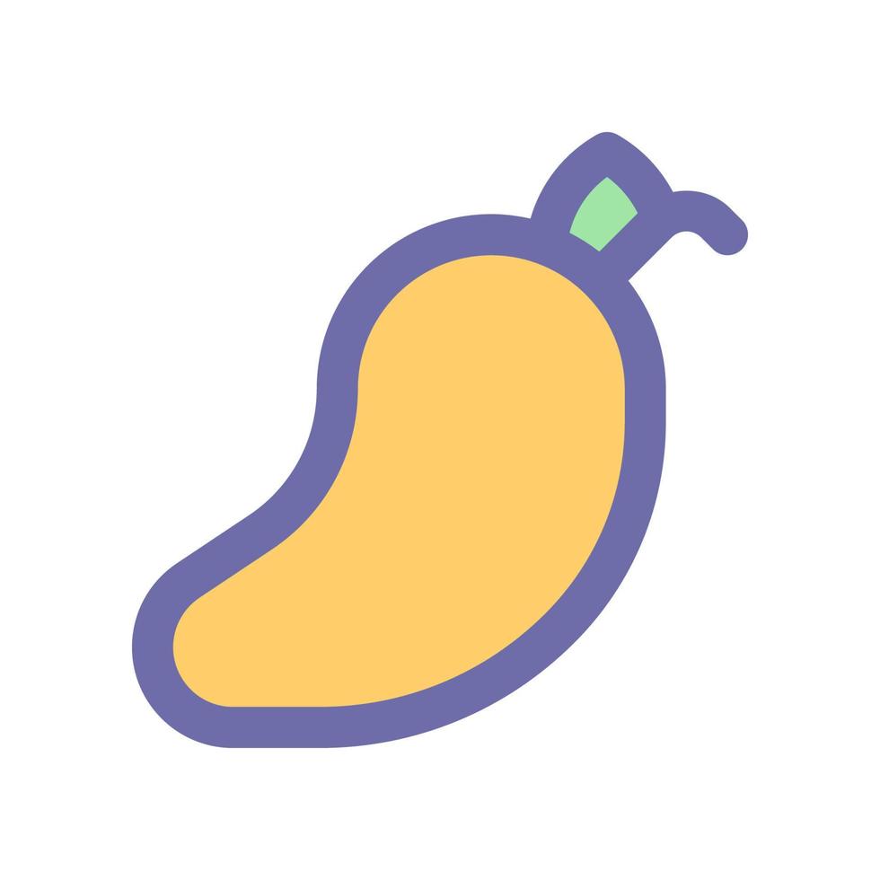 mango icon for your website design, logo, app, UI. vector