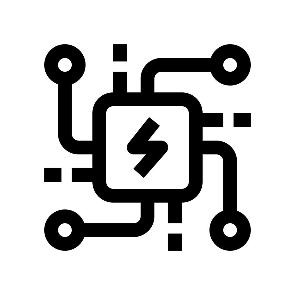 circuito icono para tu sitio web, móvil, presentación, y logo diseño. vector