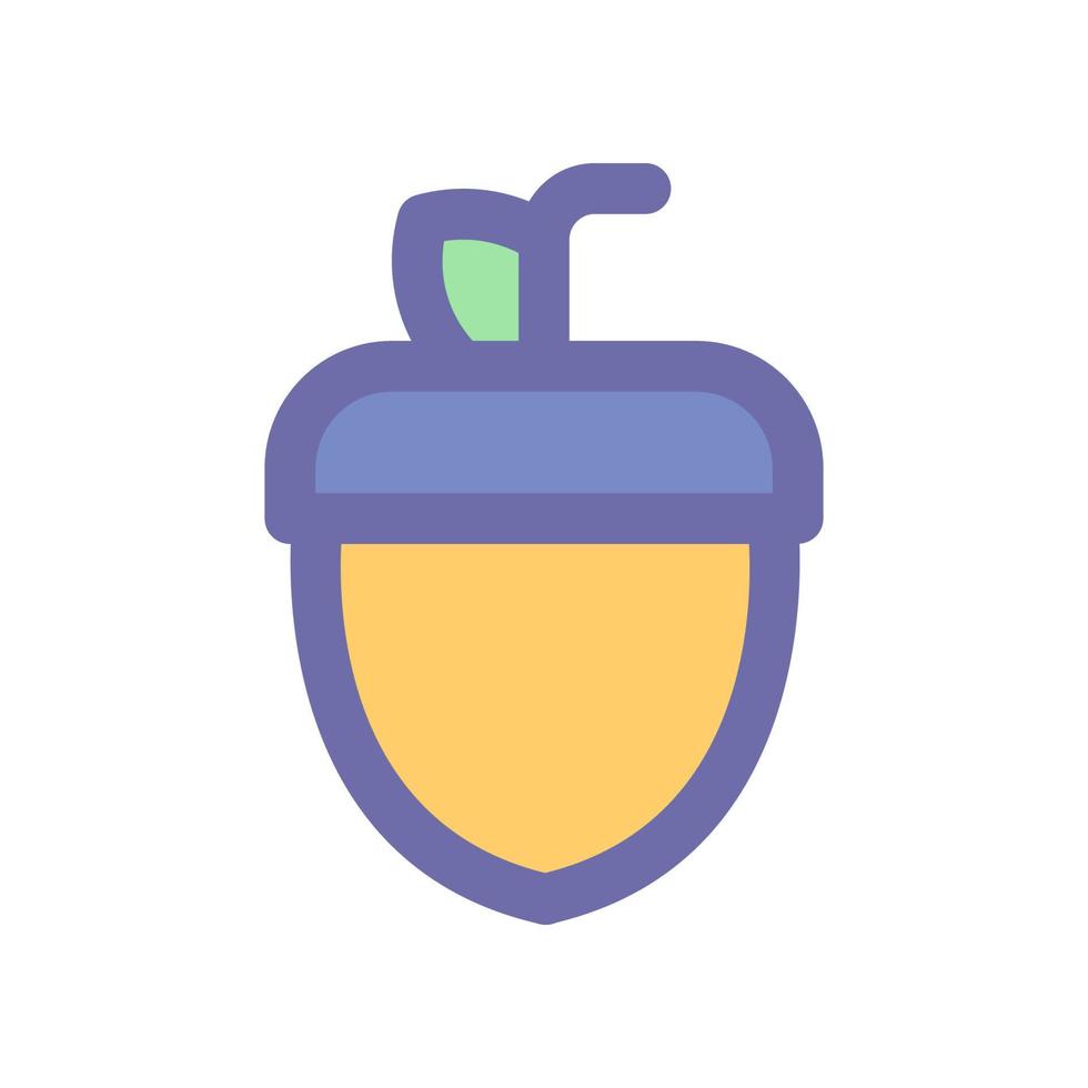 acorn icon for your website design, logo, app, UI. vector