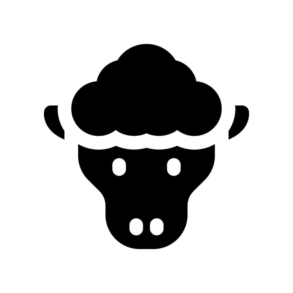 sheep icon for your website design, logo, app, UI. vector