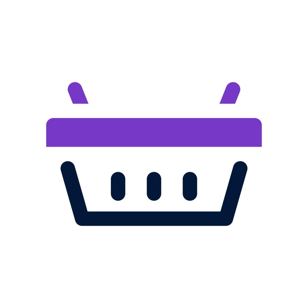 shopping basket icon for your website design, logo, app, UI. vector