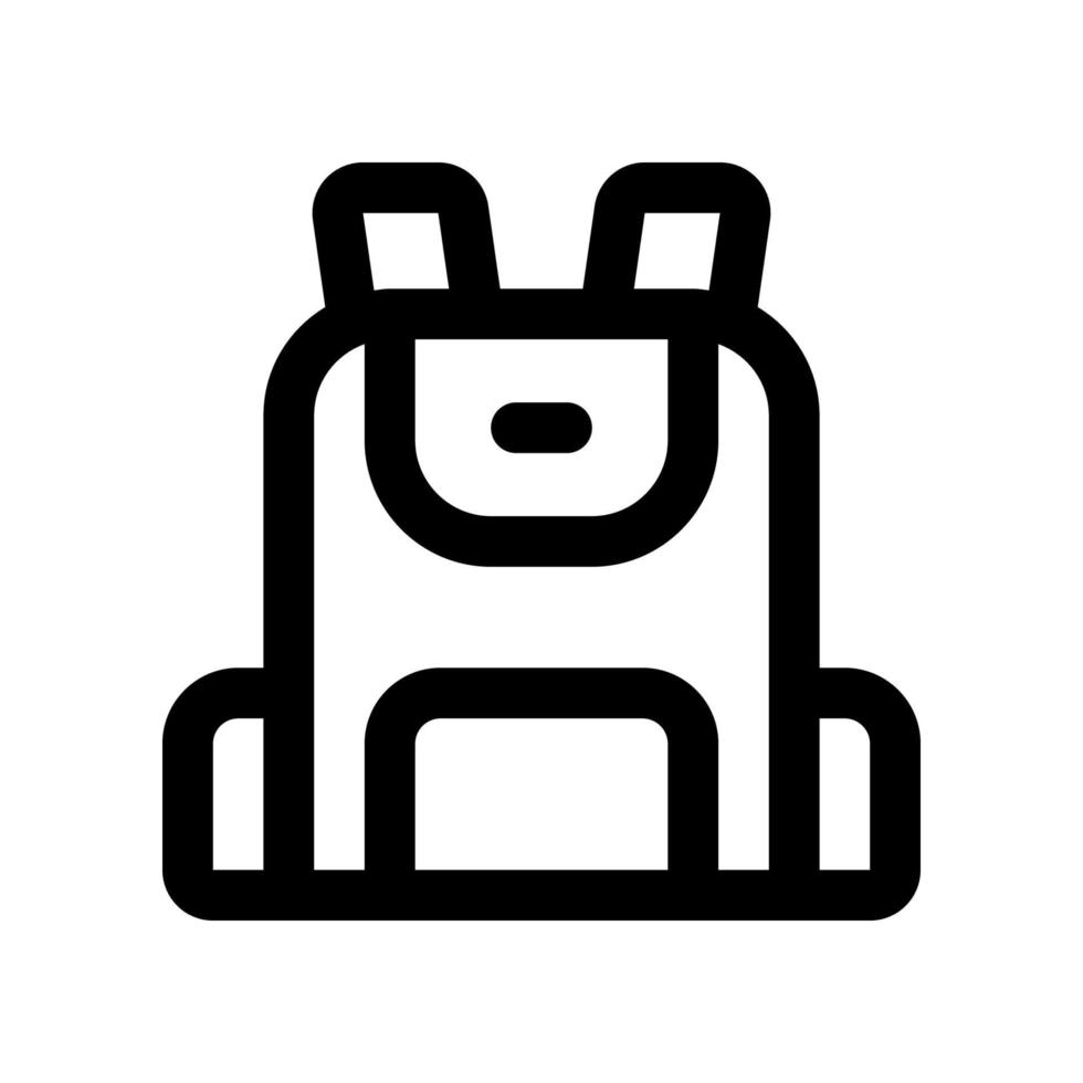 backpack icon for your website design, logo, app, UI. vector