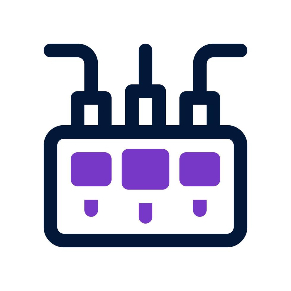 fuse box icon for your website, mobile, presentation, and logo design. vector