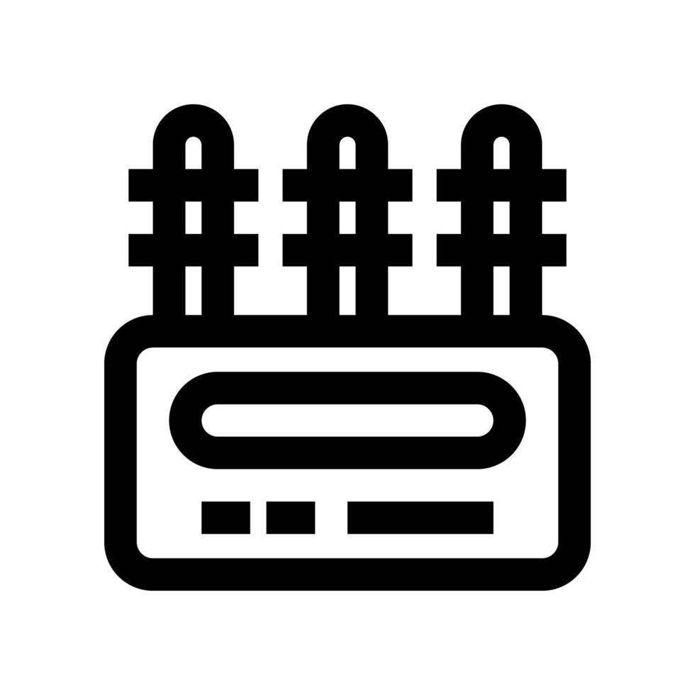 power transformer icon for your website, mobile, presentation, and logo design. vector