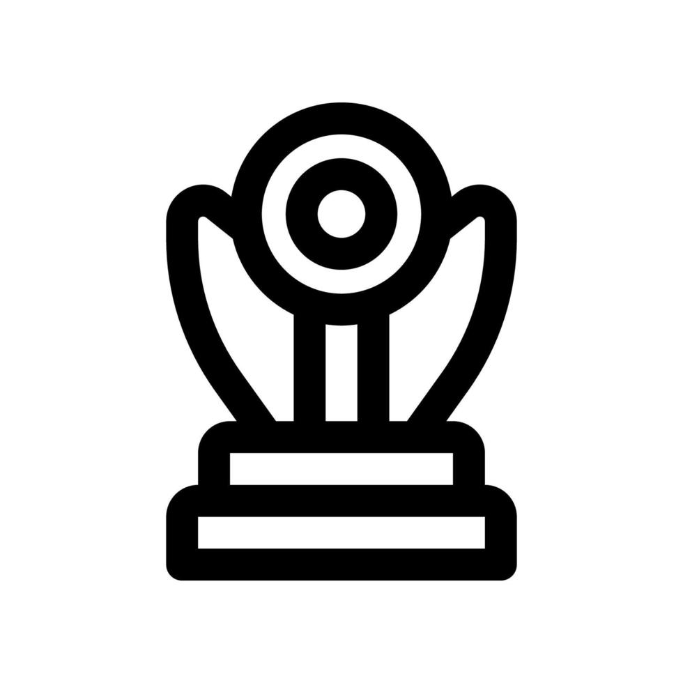 icono de trofeo para el diseño de su sitio web, logotipo, aplicación, ui. vector