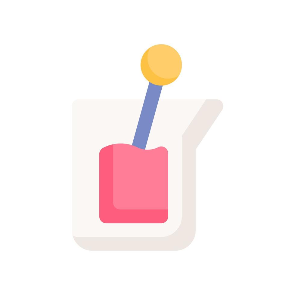 beaker icon for your website design, logo, app, UI. vector