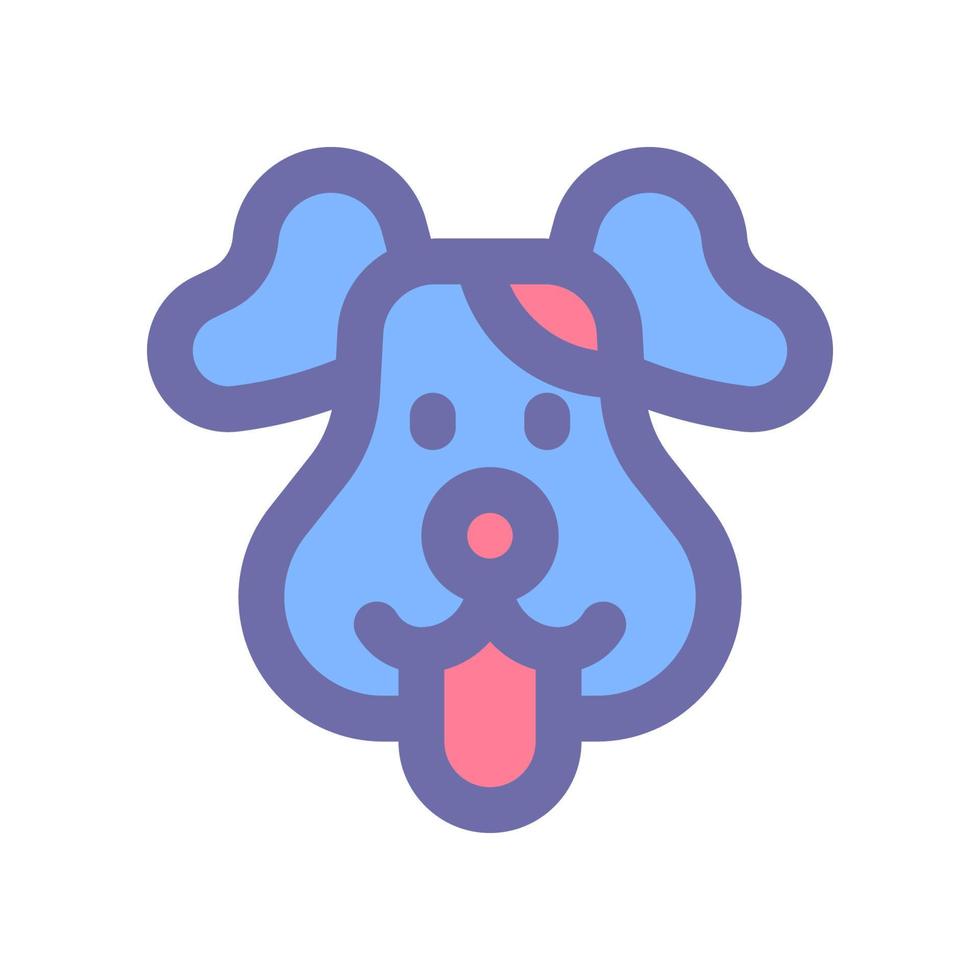 perro icono para tu sitio web diseño, logo, aplicación, ui vector