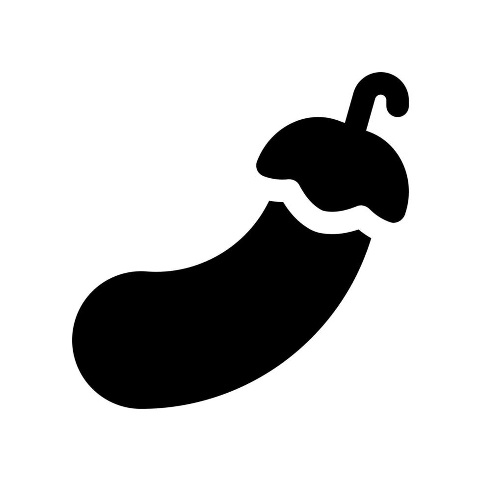 eggplant icon for your website design, logo, app, UI. vector