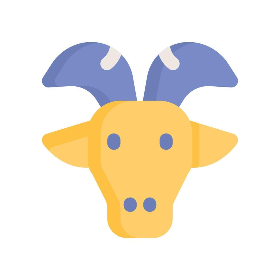 goat icon for your website design, logo, app, UI. vector