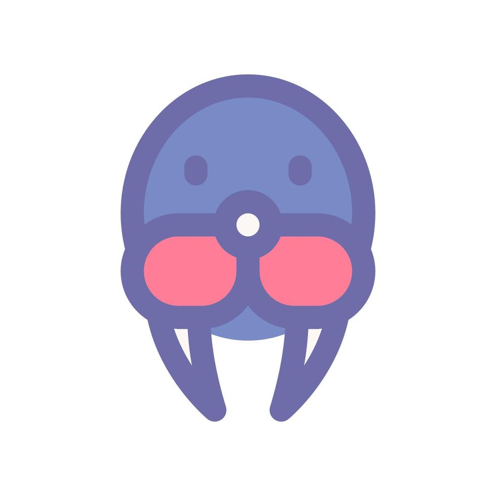 walrus icon for your website design, logo, app, UI. vector