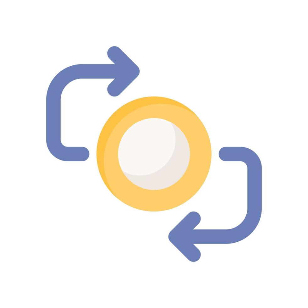 exchange icon for your website design, logo, app, UI. vector