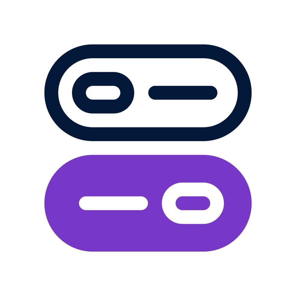 toggle icon for your website, mobile, presentation, and logo design. vector