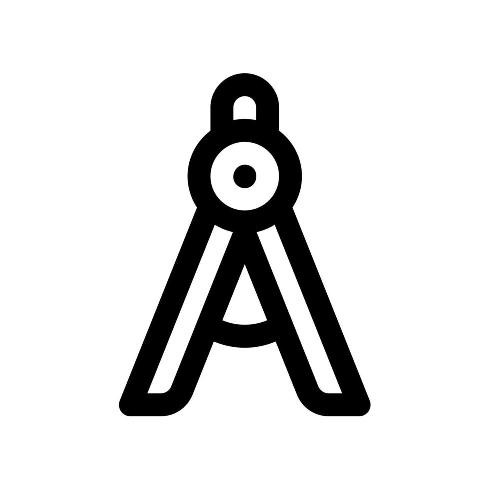 Brújula icono para tu sitio web diseño, logo, aplicación, ui vector