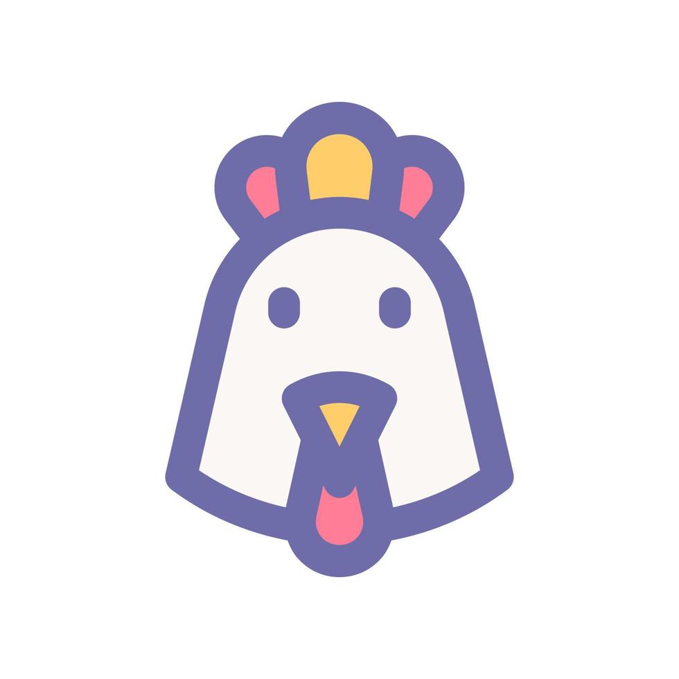 pollo icono para tu sitio web diseño, logo, aplicación, ui vector