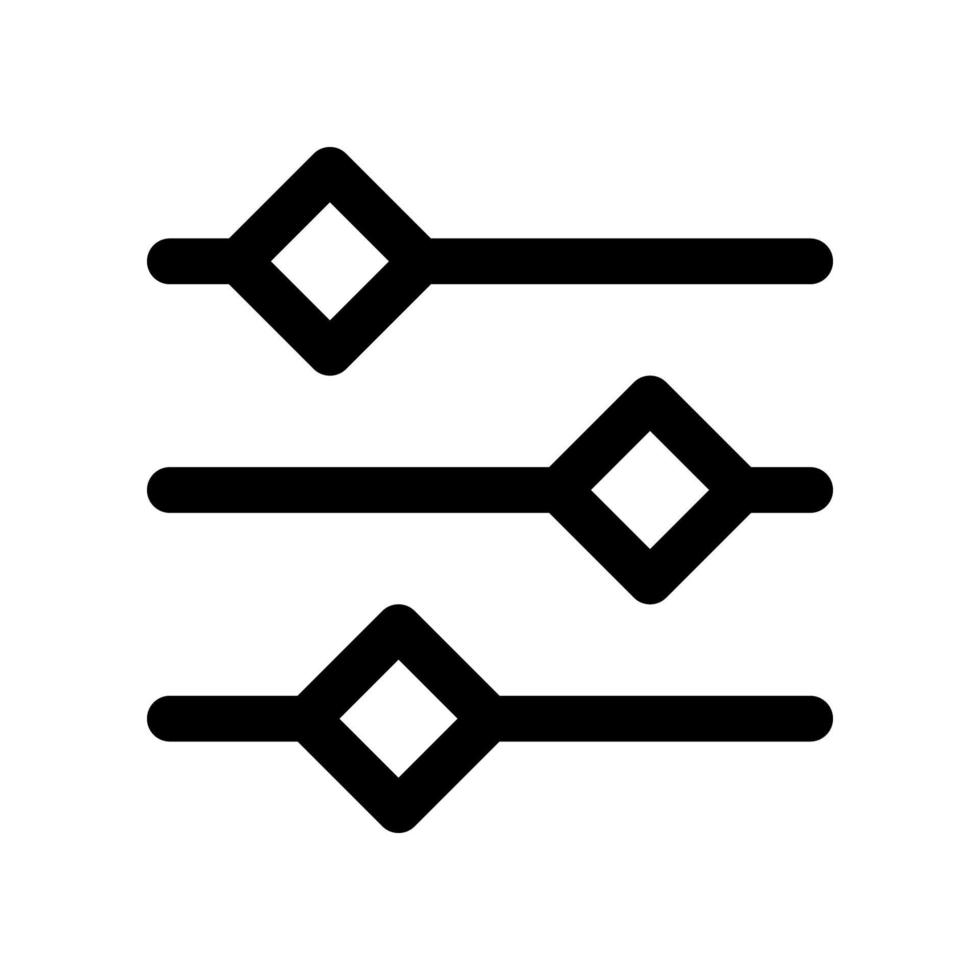 equalizer icon for your website design, logo, app, UI. vector