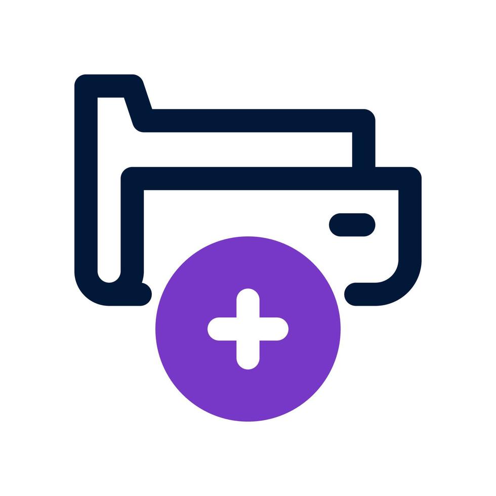 add folder icon for your website design, logo, app, UI. vector