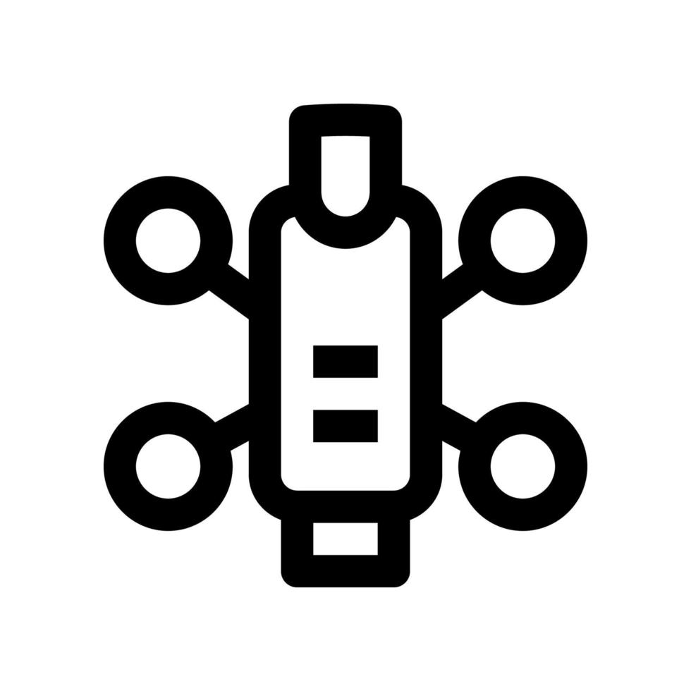 drone icon for your website, mobile, presentation, and logo design. vector