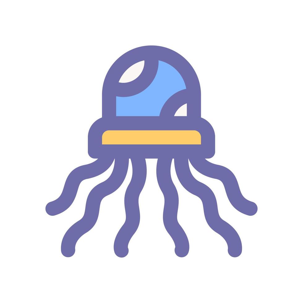 jellyfish icon for your website design, logo, app, UI. vector