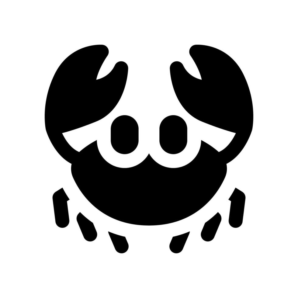 crab icon for your website design, logo, app, UI. vector