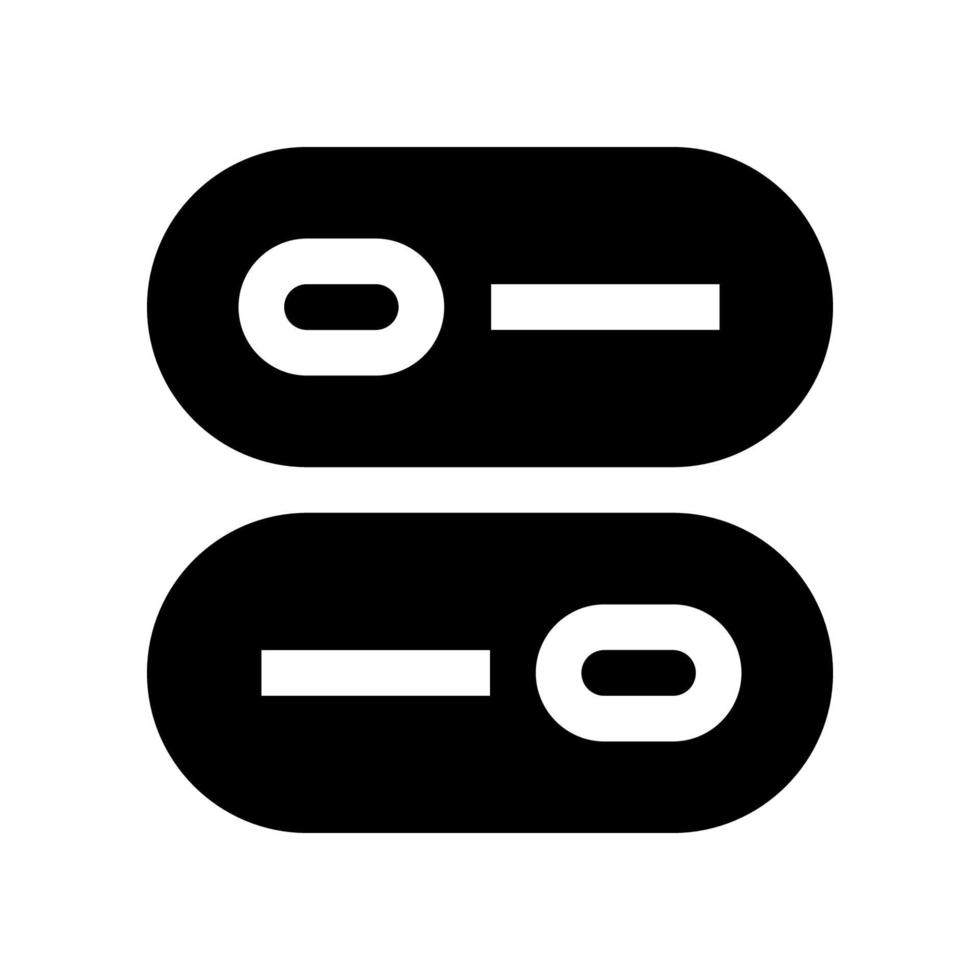 toggle icon for your website, mobile, presentation, and logo design. vector