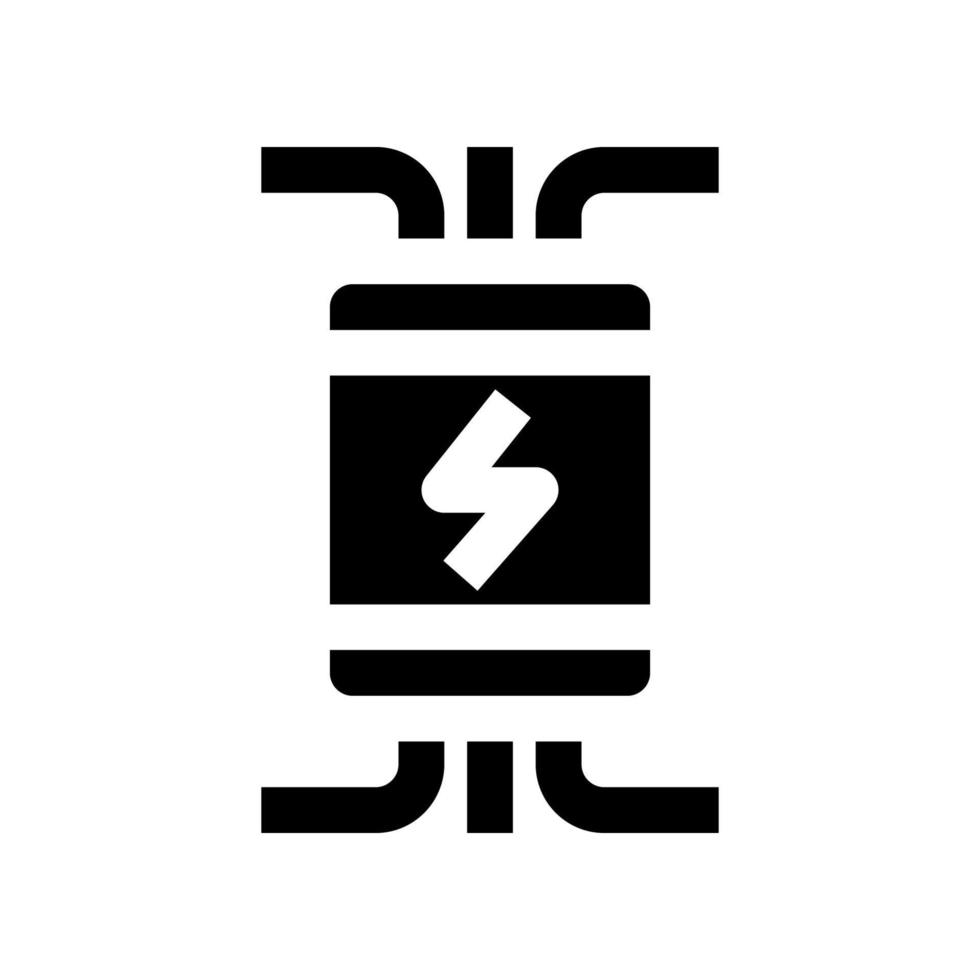 electric fuse icon for your website, mobile, presentation, and logo design. vector