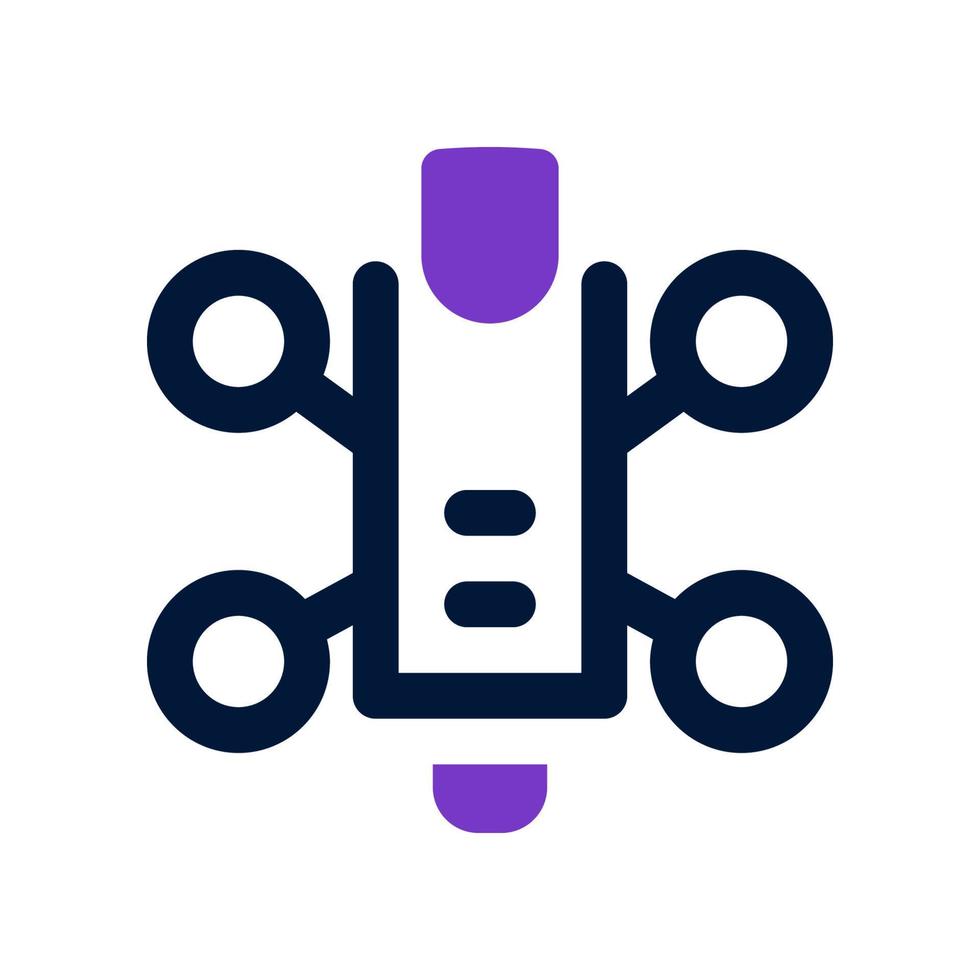 drone icon for your website, mobile, presentation, and logo design. vector