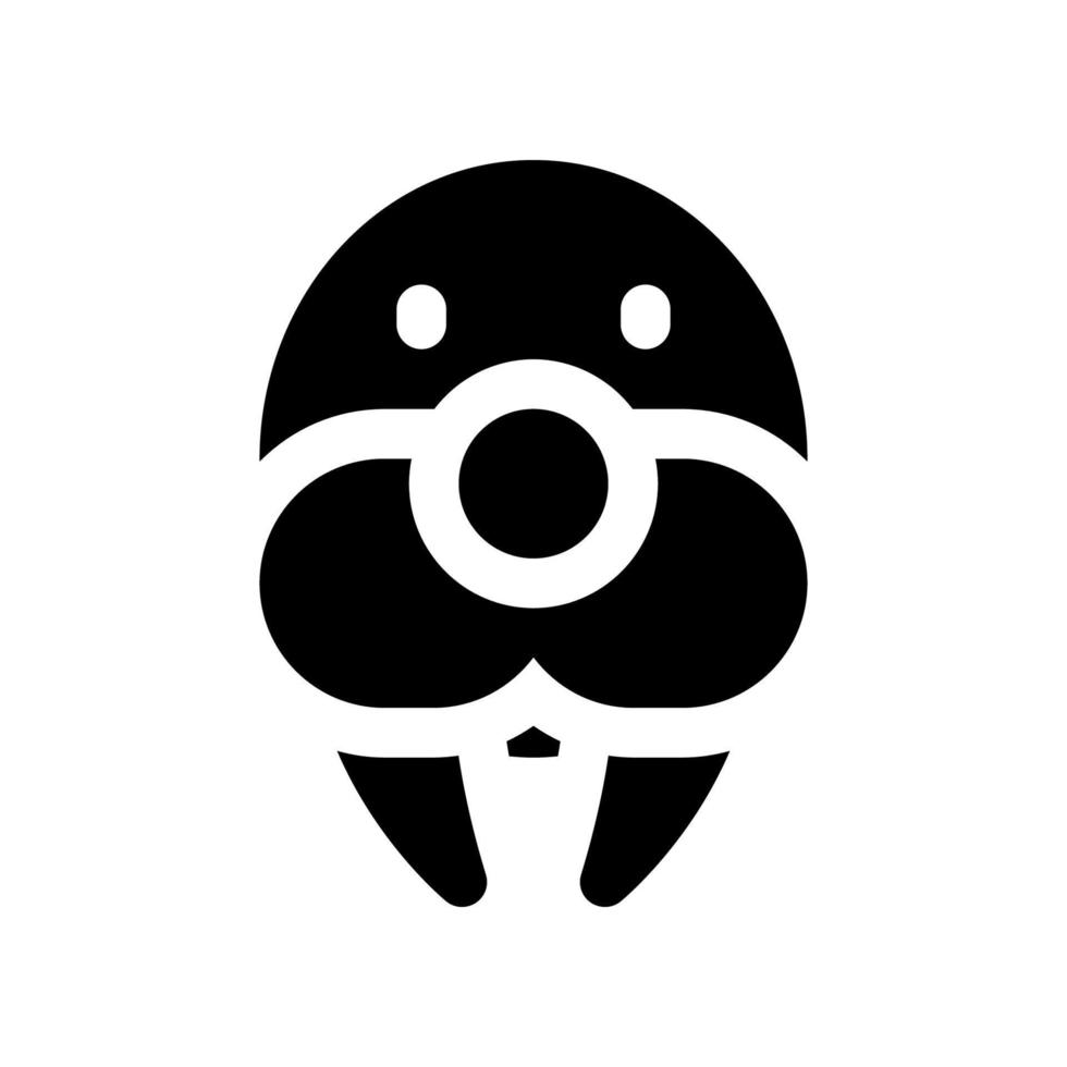 walrus icon for your website design, logo, app, UI. vector