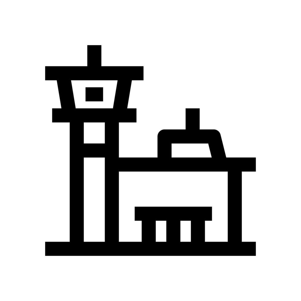 aeropuerto icono para tu sitio web, móvil, presentación, y logo diseño. vector