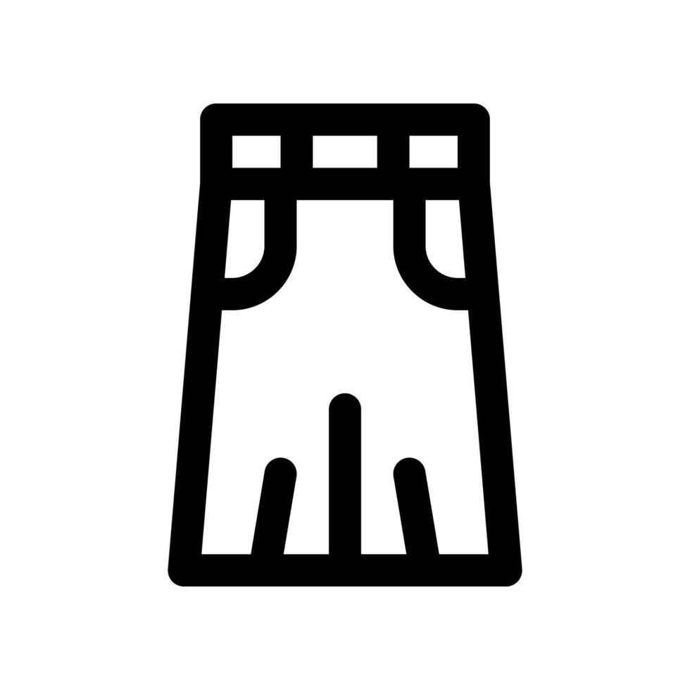 skirt icon for your website design, logo, app, UI. vector