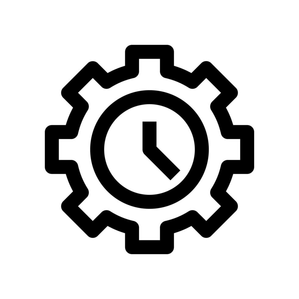 time management icon for your website, mobile, presentation, and logo design. vector