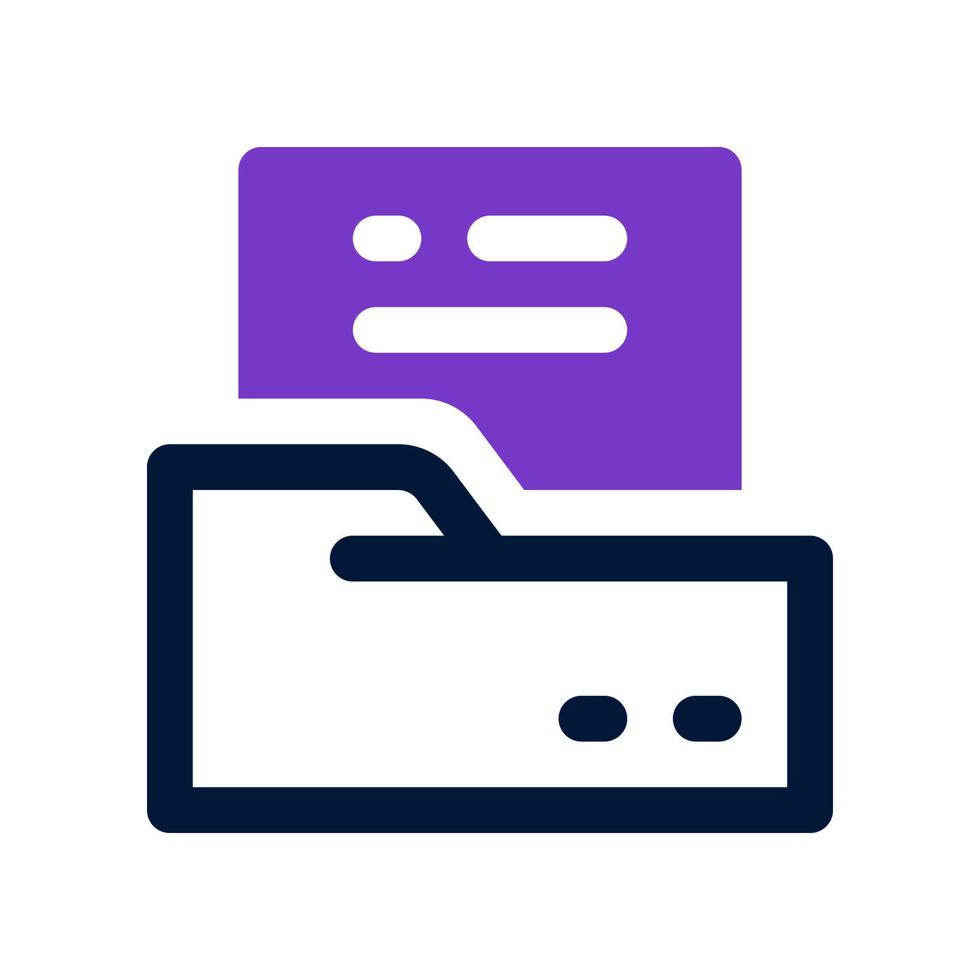 folder icon for your website, mobile, presentation, and logo design. vector