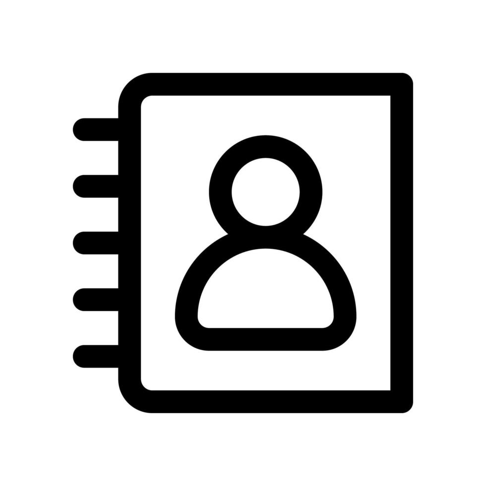 phone book icon for your website design, logo, app, UI. 20936988 Vector