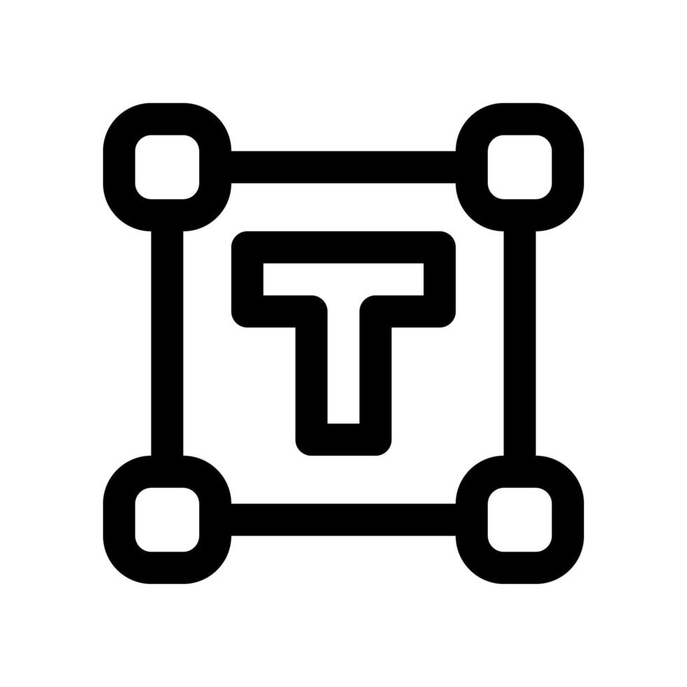 text icon for your website design, logo, app, UI. vector