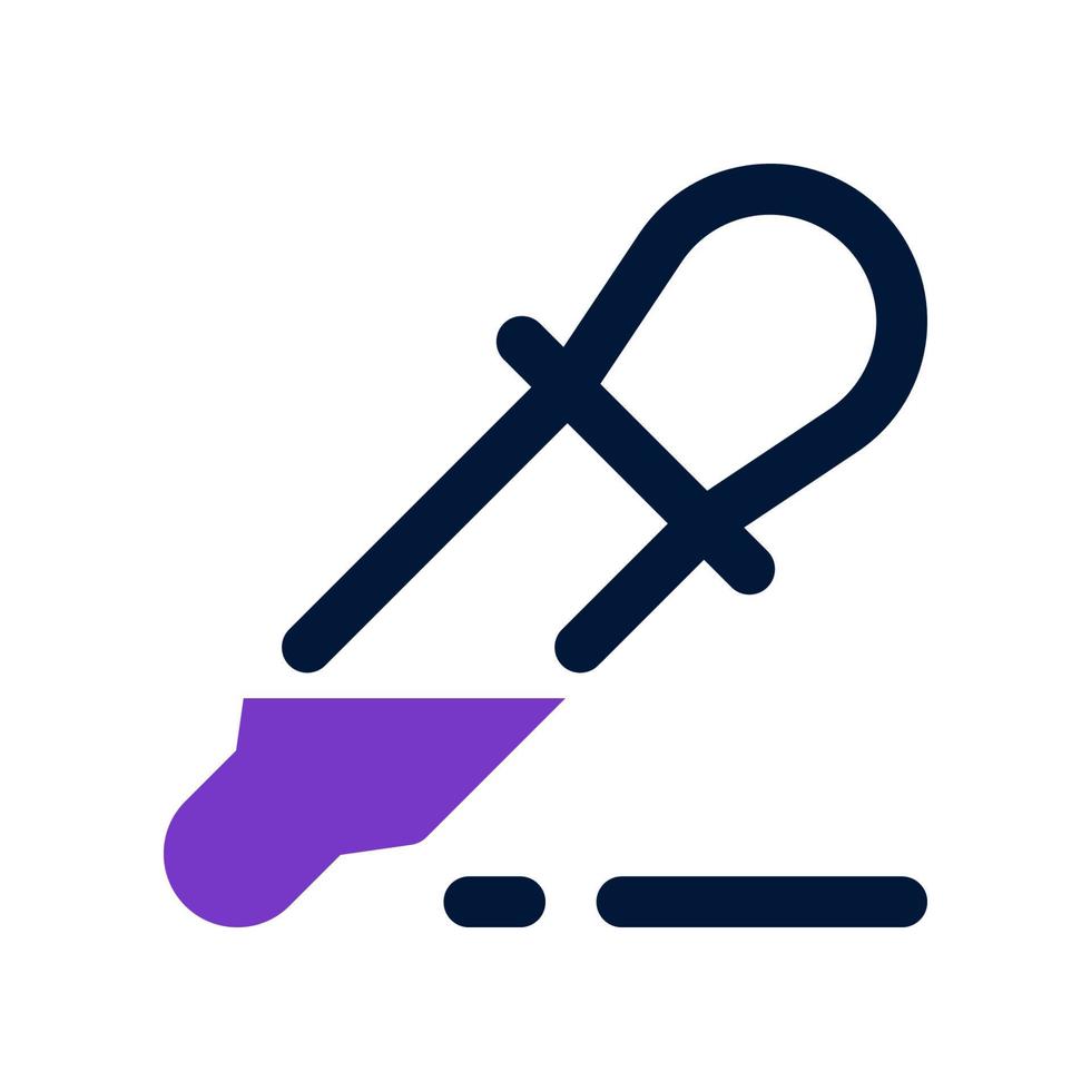 dropper icon for your website, mobile, presentation, and logo design. vector