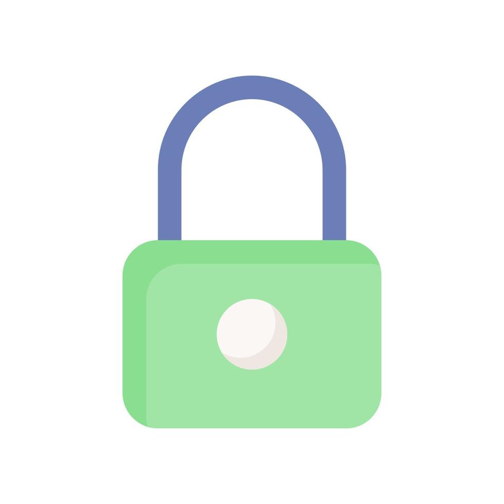 lock icon for your website design, logo, app, UI. vector
