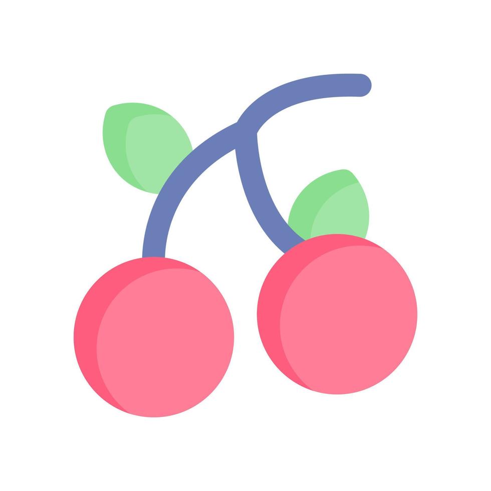 Cereza icono para tu sitio web diseño, logo, aplicación, ui vector