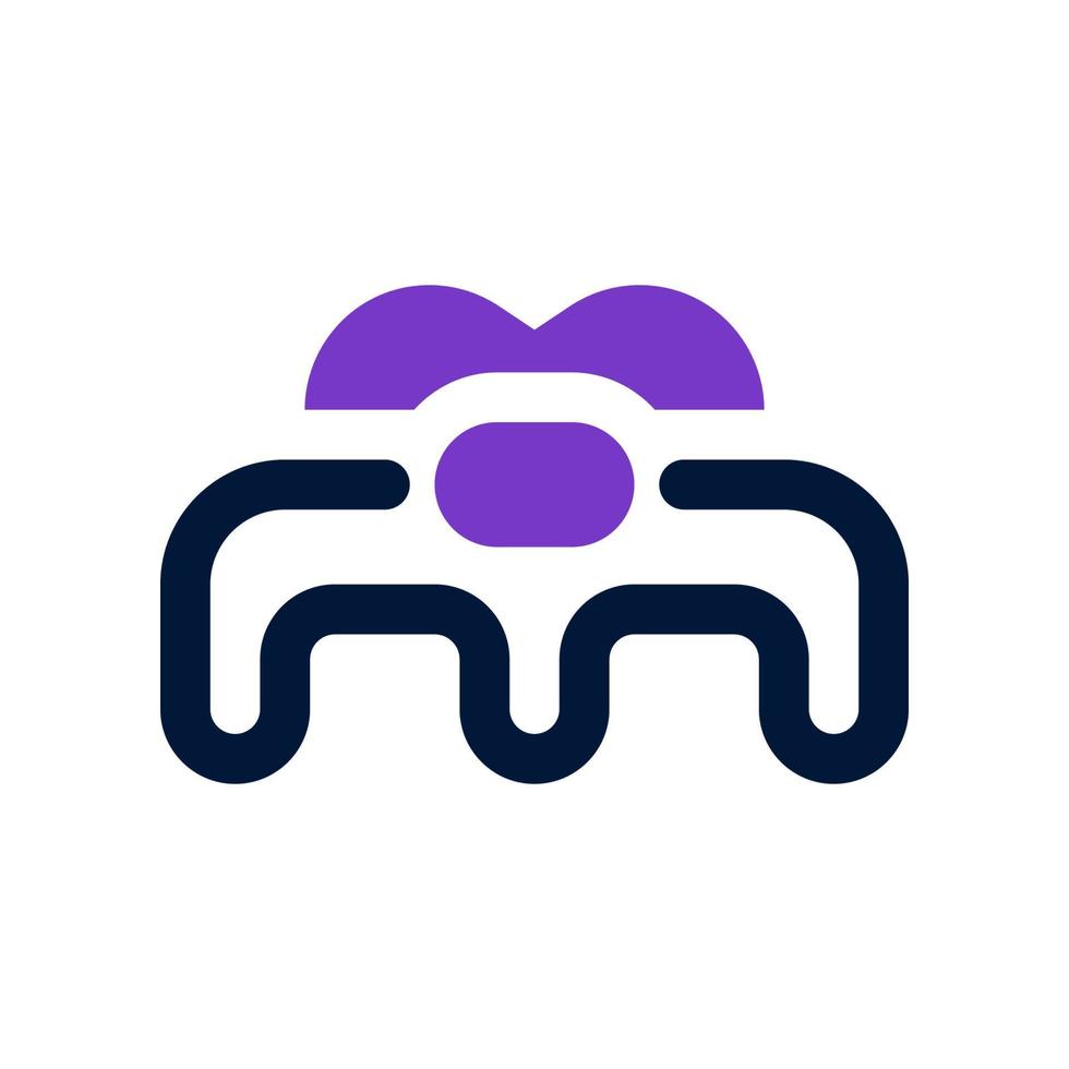 hair clamp icon for your website design, logo, app, UI. vector