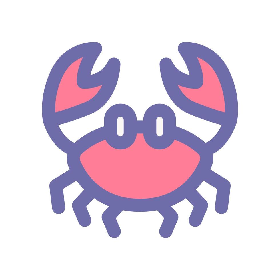 crab icon for your website design, logo, app, UI. vector