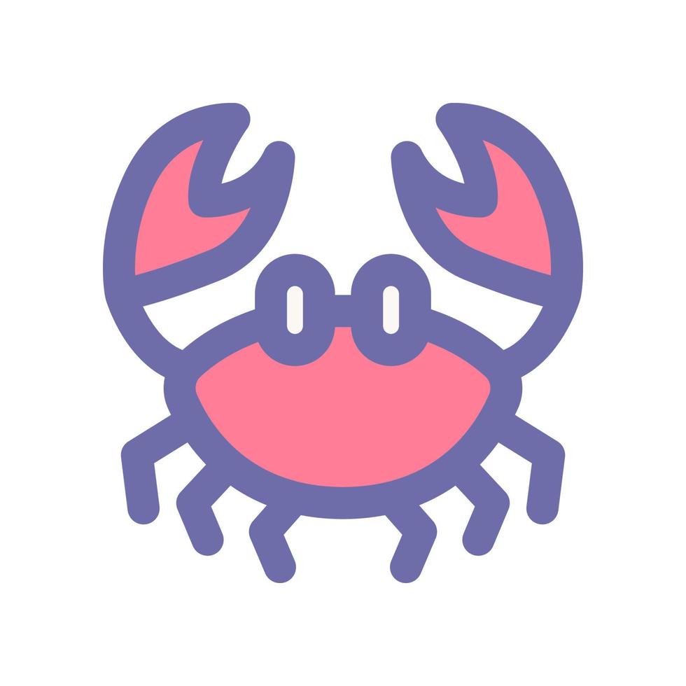 crab icon for your website design, logo, app, UI. vector