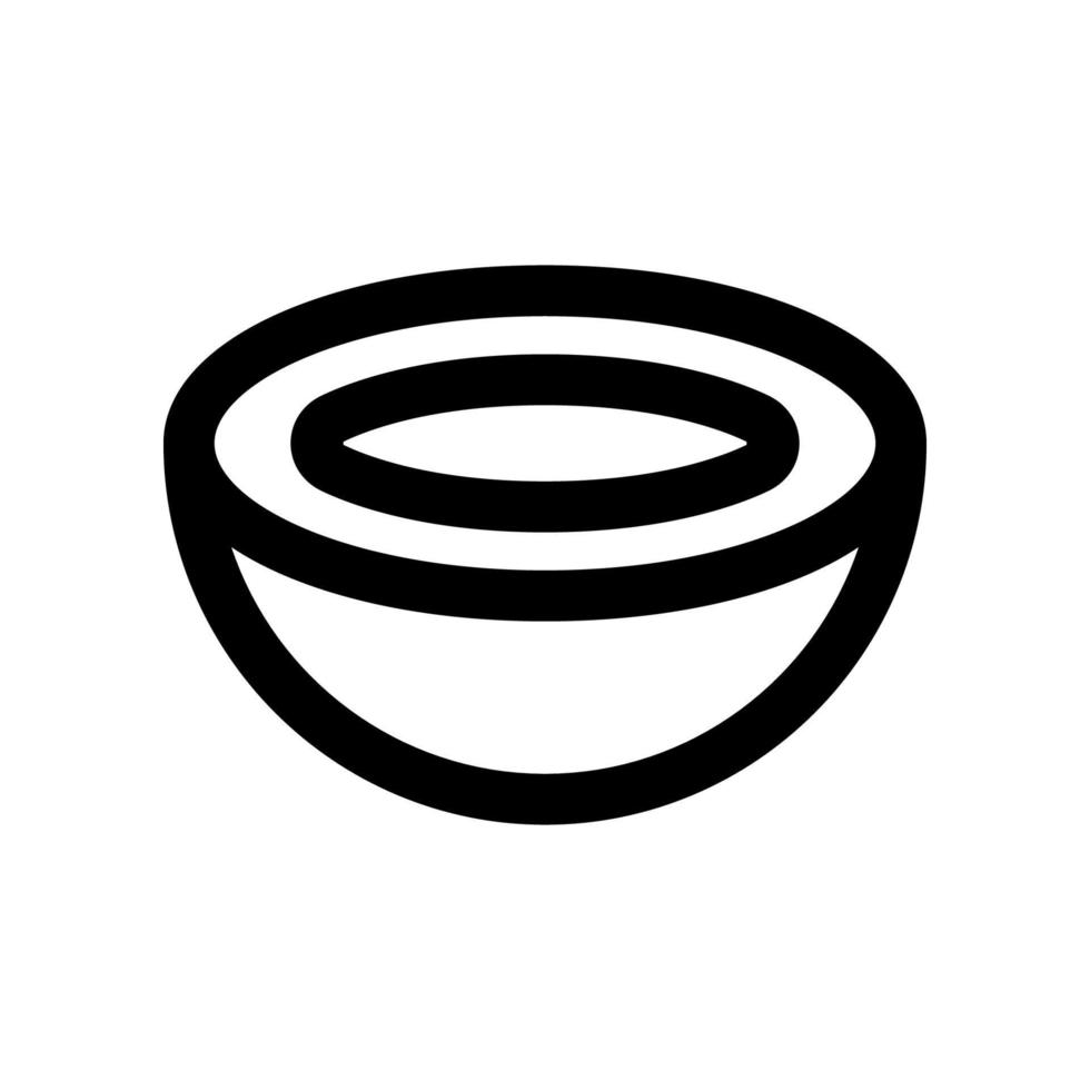 coconut icon for your website design, logo, app, UI. vector