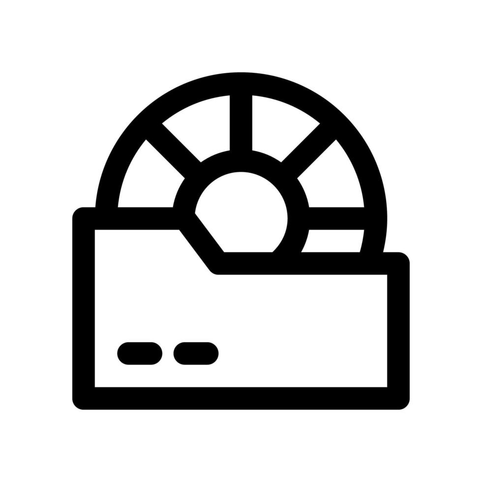 folder icon for your website design, logo, app, UI. vector