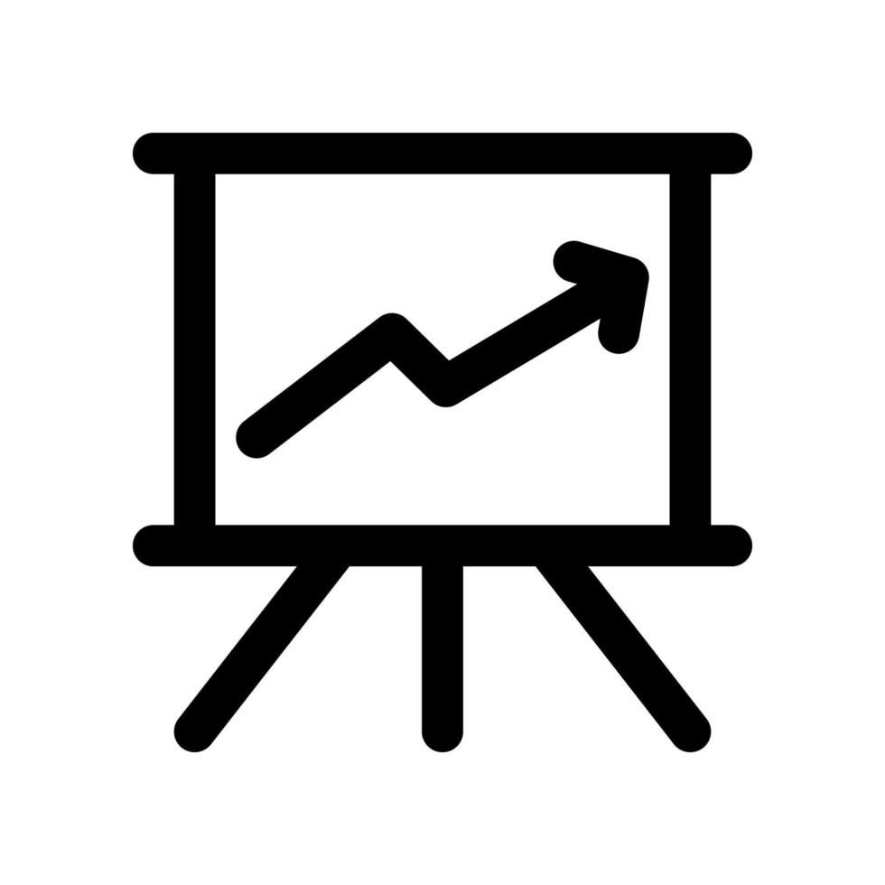 presentation icon for your website design, logo, app, UI. vector