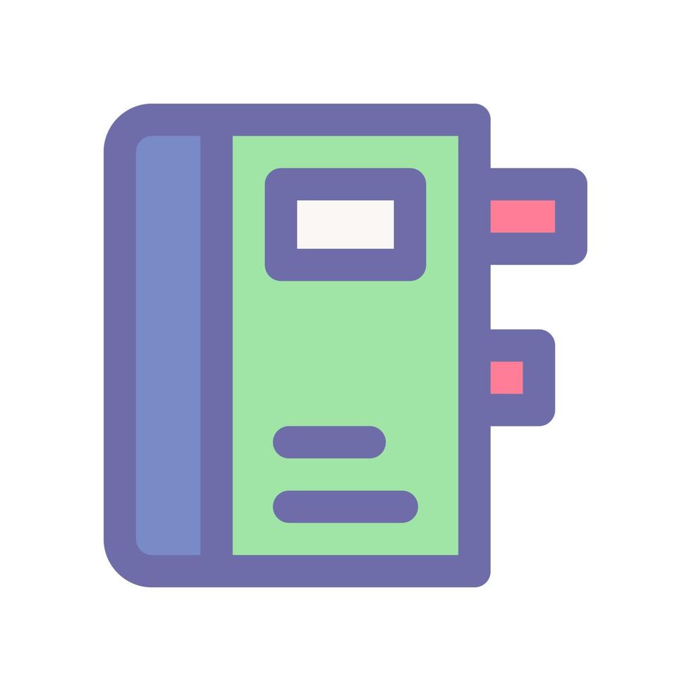 notebook icon for your website design, logo, app, UI. vector