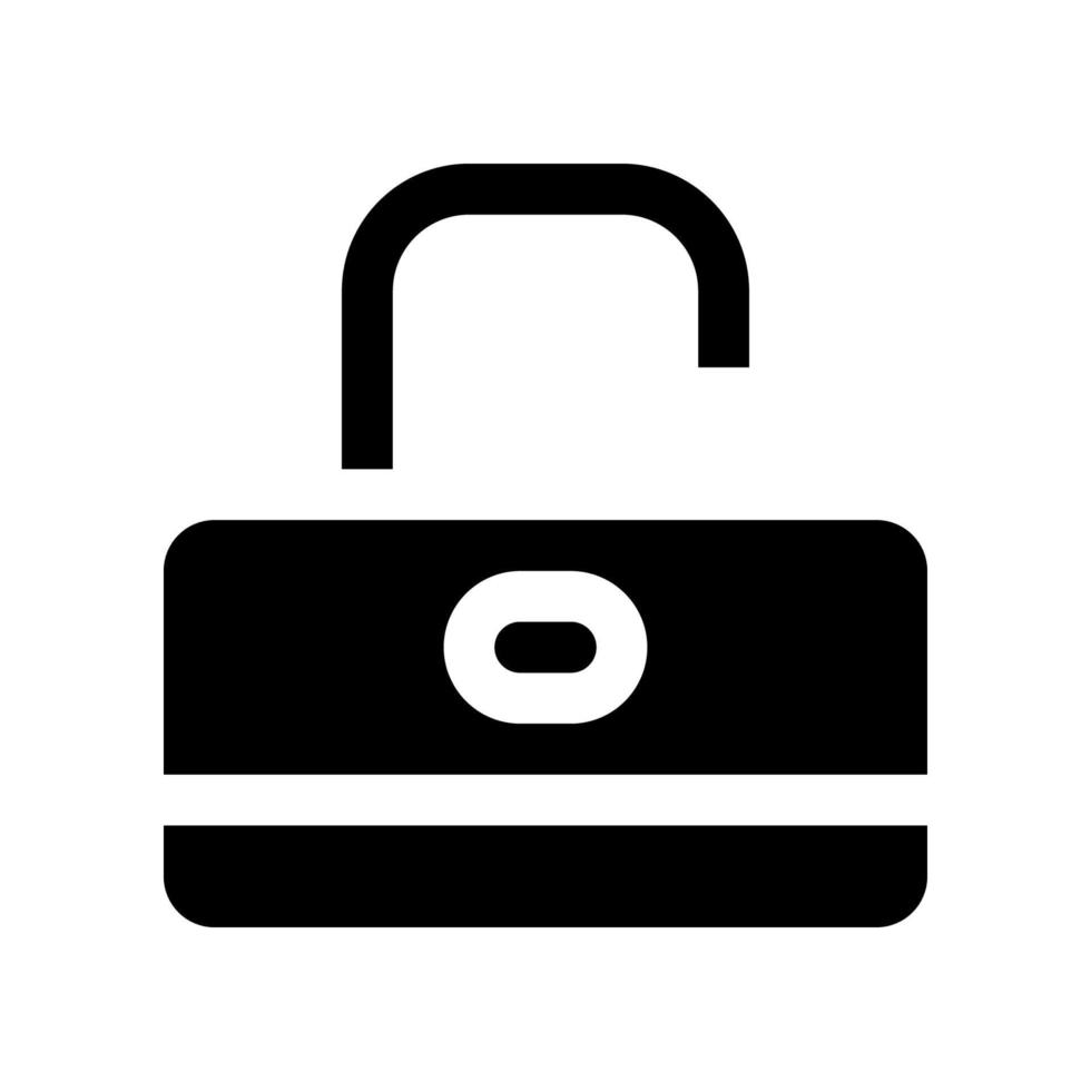 unlock icon for your website, mobile, presentation, and logo design. vector