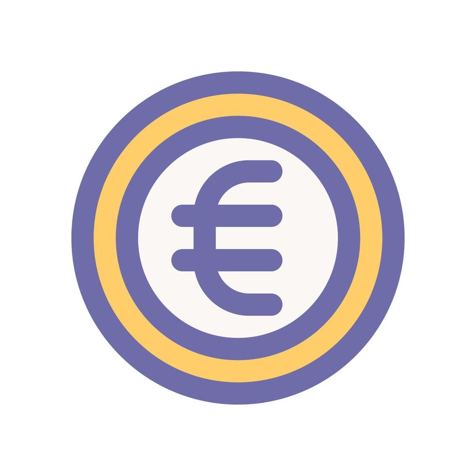 euro icono para tu sitio web diseño, logo, aplicación, ui vector