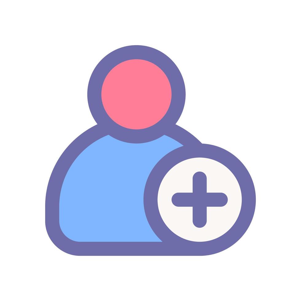 add friend icon for your website design, logo, app, UI. vector