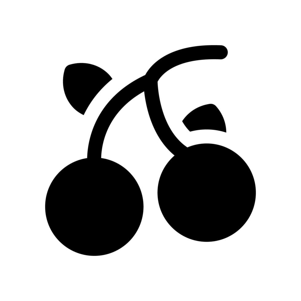 cherry icon for your website design, logo, app, UI. vector