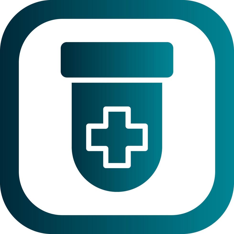 Prescription Bottle Alt Vector Icon Design