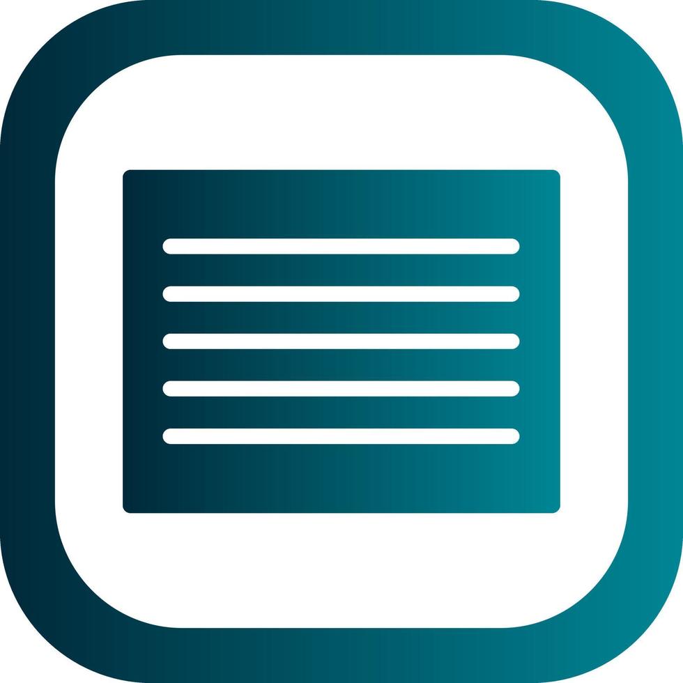 Paragraph Vector Icon Design