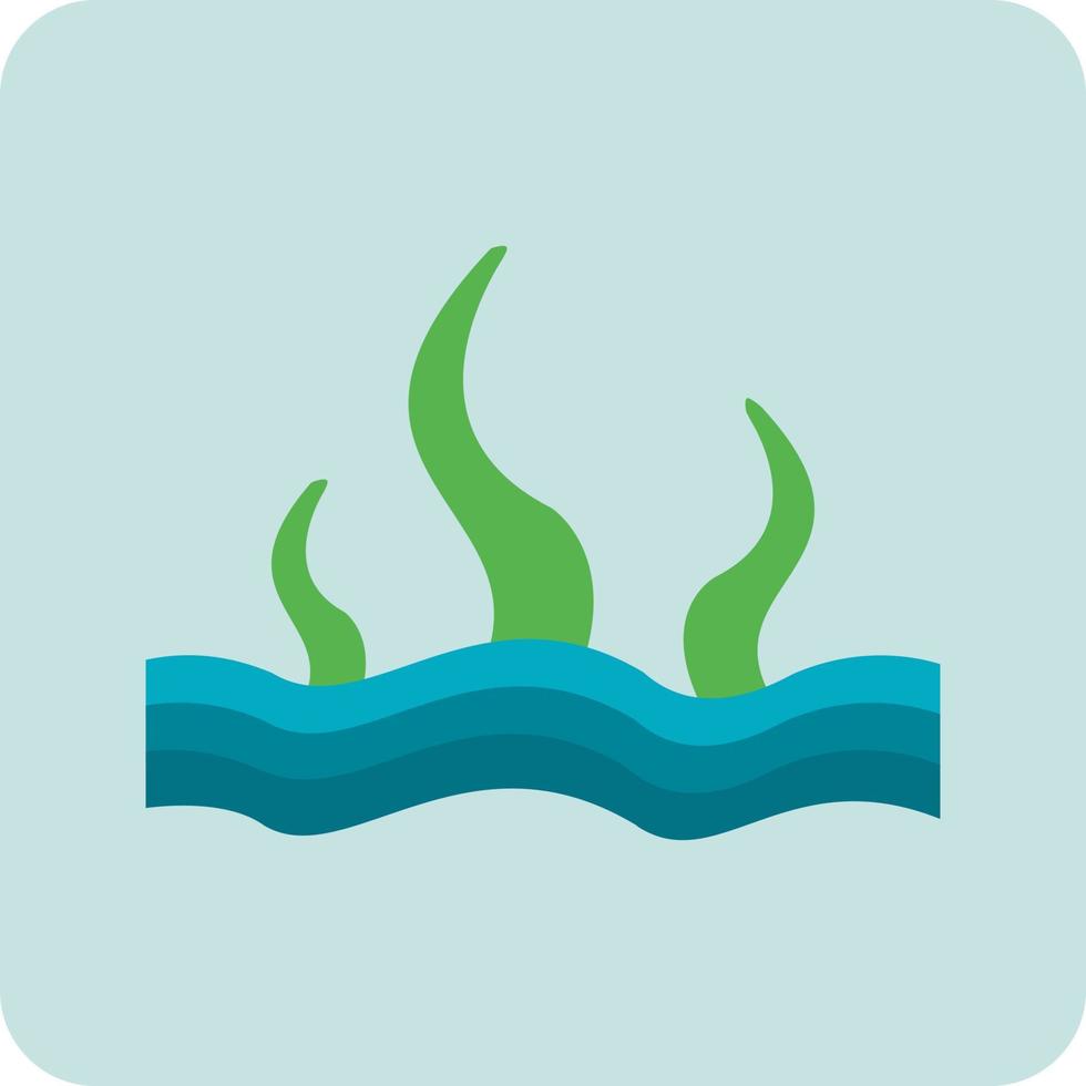 Sea Weed Vector Icon